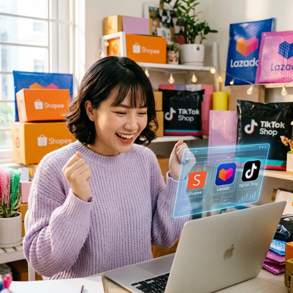 Kết nối sàn TMĐT